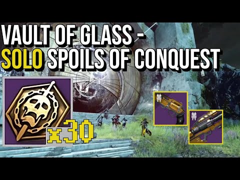 30 Spoils of Conquest SOLO Each Week - VoG (No Glitches / OOB) | Destiny 2