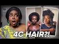 Reacting To 4C Hair TikToks Y All Can T Be Serious