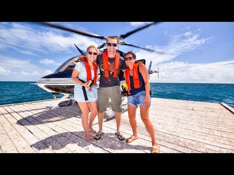 Cairns Australia Great Barrier Reef Scenic Helicopter Tour and Cruise
