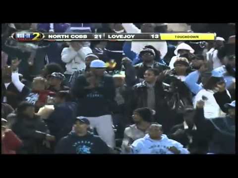 Lovejoy RB Travis Custis Breaks a 63 Yard TD Run