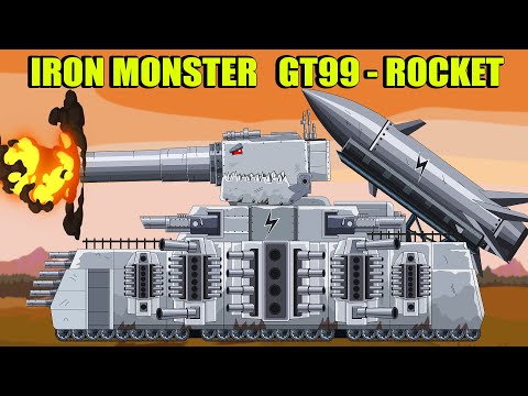 Iron Monster GT99 Rocket / Nina tank cartoon