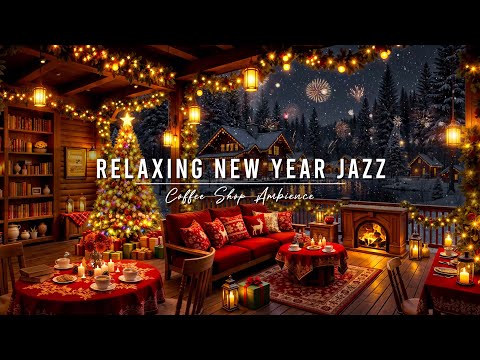 Jazz Relaxing Music for New Year 2026 🎉 Winter Coffee Shop Ambience & Warm Jazz Instrumental Music