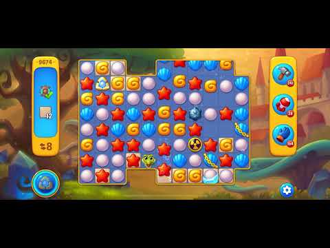 Fishdom level 9674 no boosters フィッシュダム ノーマル