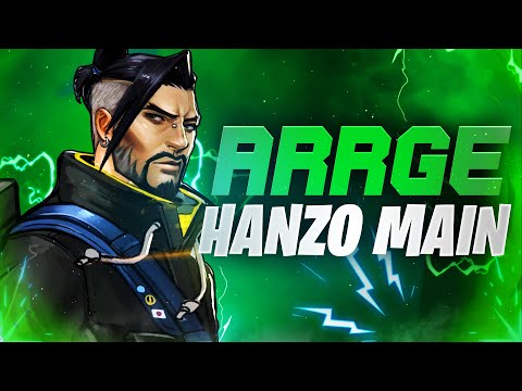 Arrge Insane Hanzo gameplay! [ Overwatch Season 27 Top 500 ]