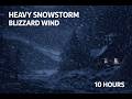 Calming Blizzard Sounds For Deep Sleep Snow Storm Sleep Sounds