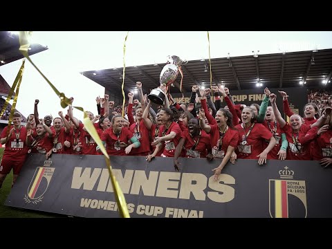 Le Standard Femina remporte la Coupe de Belgique 2023