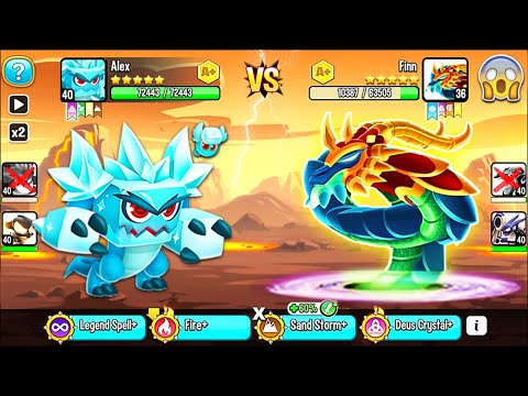 Dragon City: Ether Cube Dragon | NEW League Battle 400 [MAX LEVEL] 😱