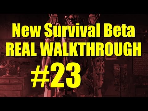 Fallout 4 Survival Beta Walkthrough Part 23 - Meeting the Brotherhood of Steel (Fire Support)