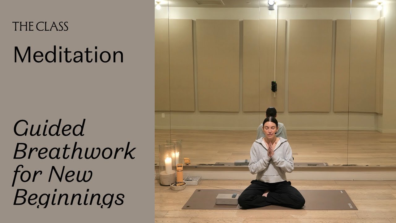 Guided Breathwork for New Beginnings with Courtney | The Class