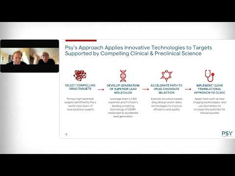 Psy Therapeutics, Inc. (Private): Virtual Investor Conferences