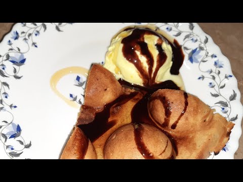 Homemade crispy Waffles without Waffle maker!