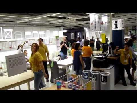 Another Random Act of Culture in the IKEA Sunrise dining department