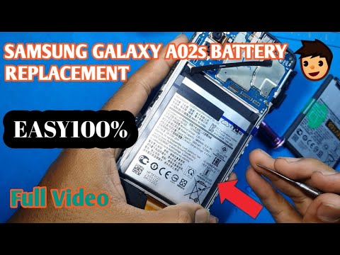 Samsung Galaxy A02s Battery Replacement/How to change Samsung Galaxy A02s Battery!