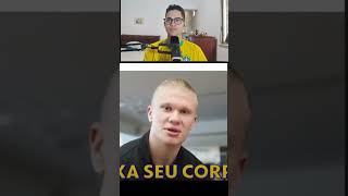 ESSA É A ROTINA DO HAALAND TODOS OS DIAS (REACT) #shorts #futebol #haaland