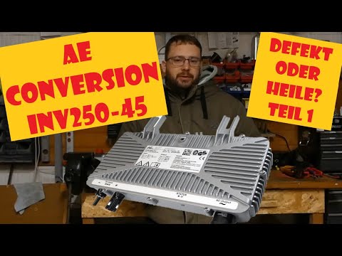 Balkonkraftwerk - Modulwechselrichter - defekt oder heile? AE Conversion INV250-45 (Teil 1)