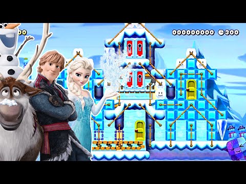 Super Mario Maker 2 🔧 FROZEN Medley