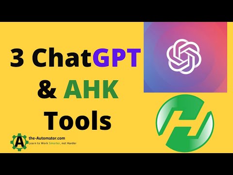 🚀Unlock the full potential of ChatGPT3 with these must-have AutoHotkey tools!🔥
