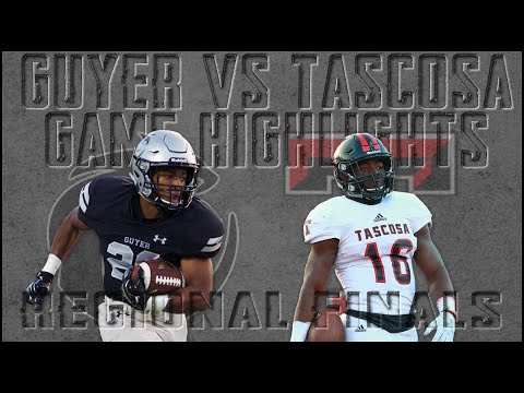 Denton Guyer vs Amarillo Tascosa - 2019 Texas High School Football Playoffs Region Final Highlights