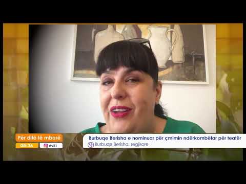 Burbuqe Berisha e niminuar për çmimin ndërkombëtar për teatër  28.01.2021