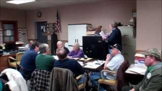 preview picture of video 'Bettsville Village Council meeting 02-03-15'