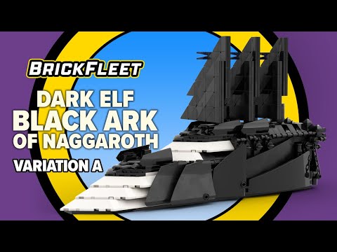 Dark Elf Black Ark of Naggaroth | LEGO® | Variation A