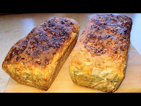 Fantastycznie Prosty Przepis Na Chleb - Przepis Dla Każdego - Możesz Zrobić Go W Wolnej Chwili