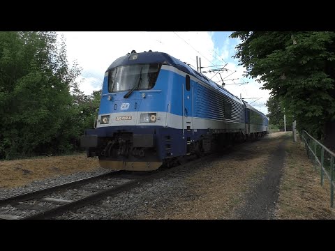 ČD 380.002 - EC 18621 Metropolitan - Hodonín zastávka - 21.5.2022