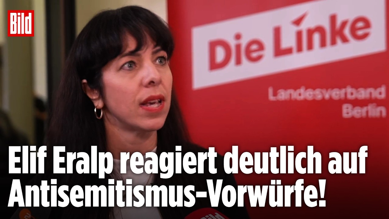 Antisemitismus bei den Linken? Fraktionschefin Elif Eralp weist Vorwürfe zurück!