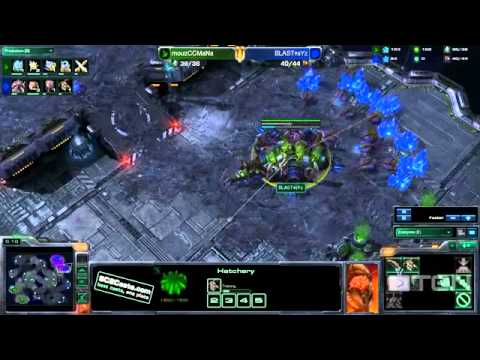 Mana vs Syz Game 1   Go4SC2 Finals