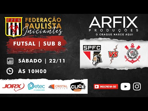 SÃO PAULO x CORINTHIANS - FUTSAL | SUB 8 (FHD)