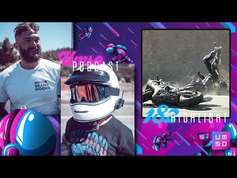 UMSO PODCAST 182 - SEAN MACDONALD - ON SCARY MOTORCYCLE CRASH