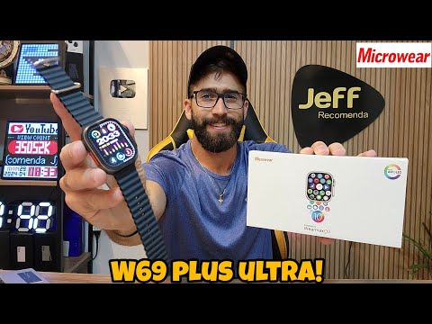 MICROWEAR W69 PLUS ULTRA AMOLED: It's AMAZING! (Unboxing/Review)