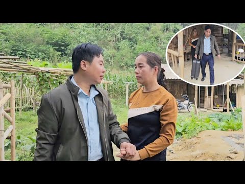 The day Song had to leave finally arrived, and Som choked up as she said goodbye to him.