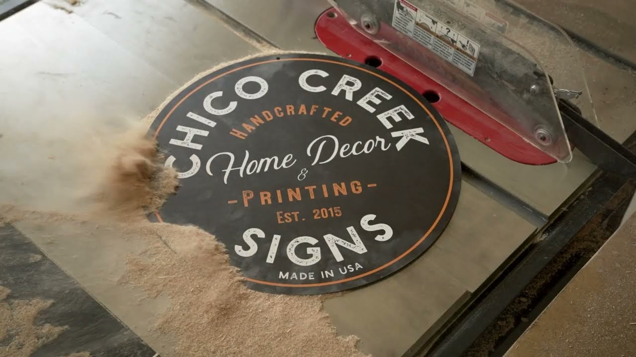 Personalized Signs Customizable Text Chico Creek Signs