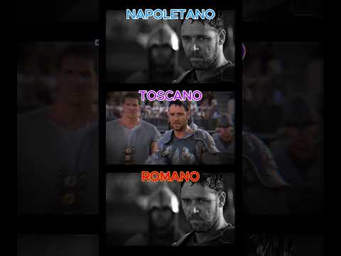 Il Gladiatore in 3 dialetti diversi 🗿🔥