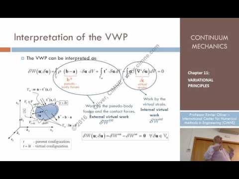 Continuum Mechanics – Ch11 – Lecture 6 – Virtual Work Principle