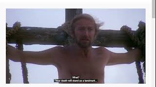 SOC 101: Monty Python's Life of Brian, Brian's Crucifixion