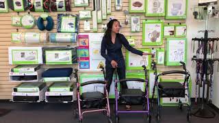 GetGo Rolling Walker - Assembly & Features
