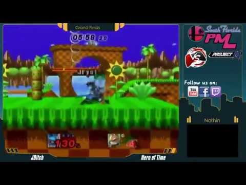 Smash @ Skyloft 8/7 - Grand Final - Jfyst (Sonic/Lucario) vs Red1/Hero of Time (Fox/Falcon)