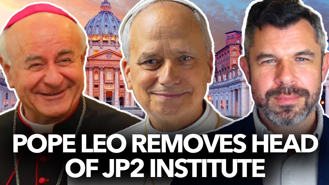 Pope Leo XIV removes controversial Head of John Paul II Institute - Dr Taylor Marshall