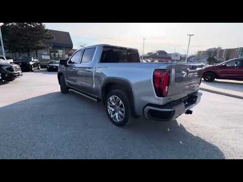 2024 GMC Sierra 1500 Crew Cab Short Box 4-Wheel Drive Denali in Silver for sale at Boyer Pickering Chevrolet Cadillac Buick GMC Ltd. in Pickering, ON