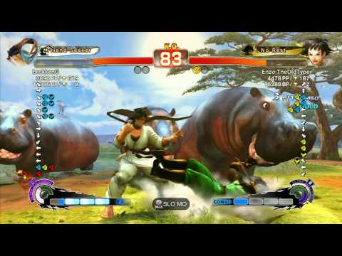 SSF4 AE: brokkenG (Claw) vs Enzo TheOldType (Makoto) - Ranked Match (720p HD)