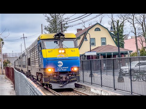 LIRR #6680 To Port Jefferson With A 7 Car Dual Mode Set