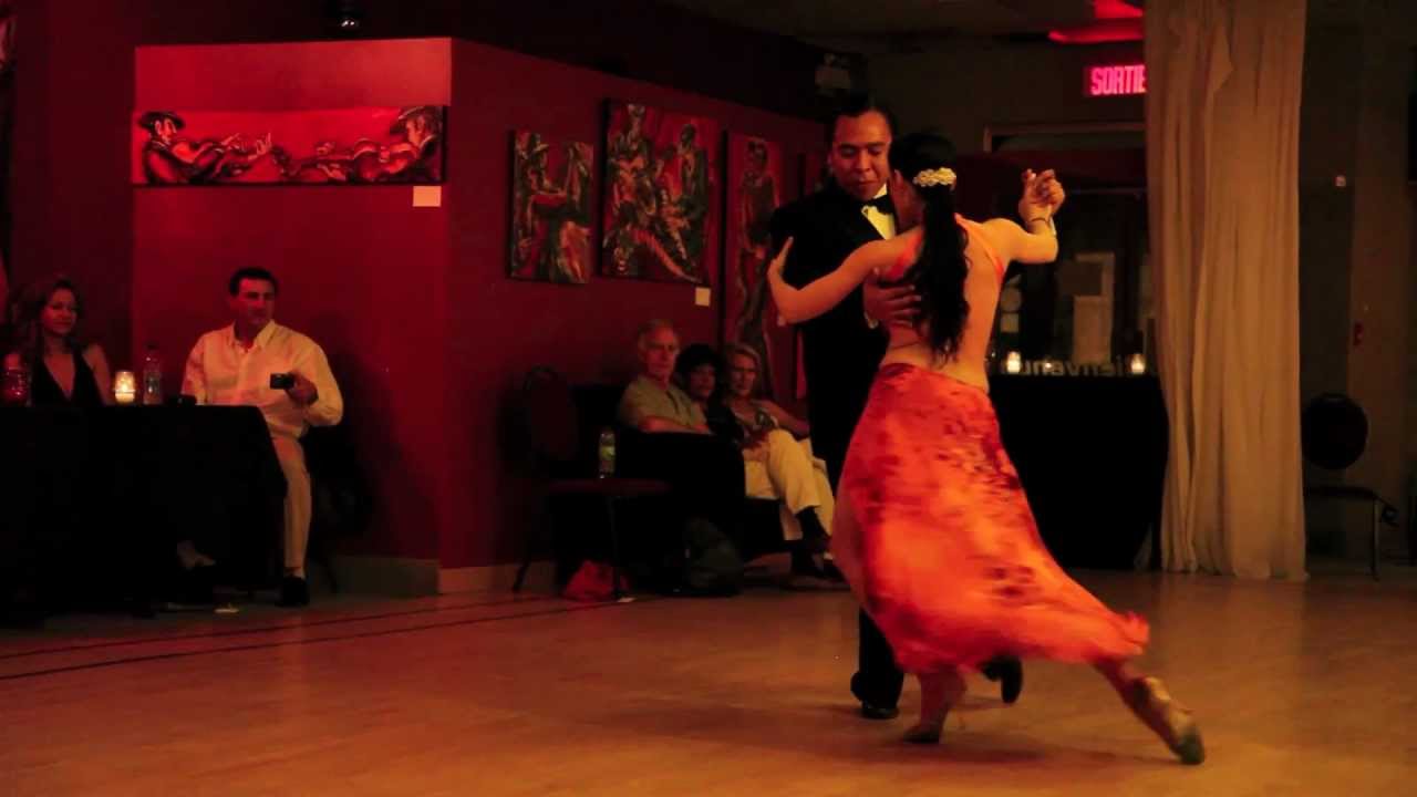 Silvana et Ivan, "La melodia del corazon" (tango). Le 13 juillet 2012 (2 de 3).