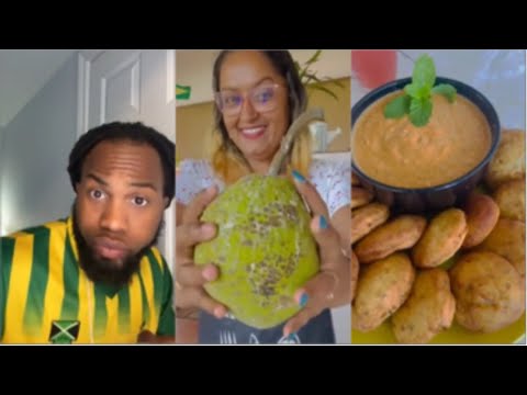 Breadfruit dumpling ”bake” recipe. Y’all gotta see this Blind reaction !!