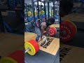 250kg deadlifts for reps
