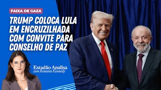Trump coloca Lula em encruzilhada com convite para Conselho de Paz | Estadão Analisa