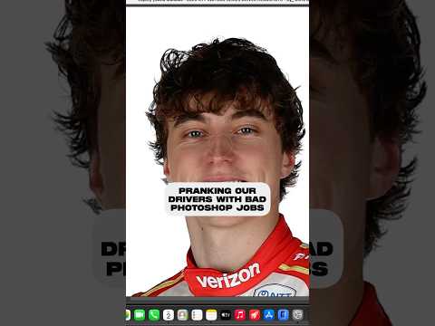 No drivers were harmed in the making of this video 🤣 #indycar #indynxt #photoshop