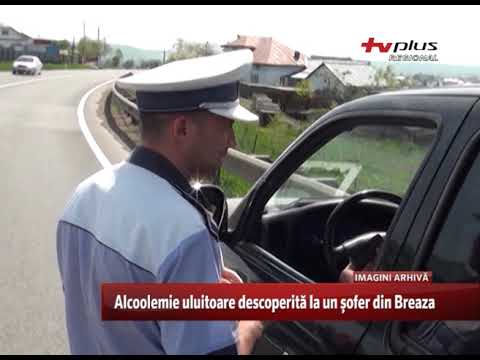 Alcoolemie uluitoare descoperită la un șofer din Breaza