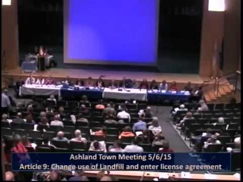 Annual Town Meeting  -- Session One